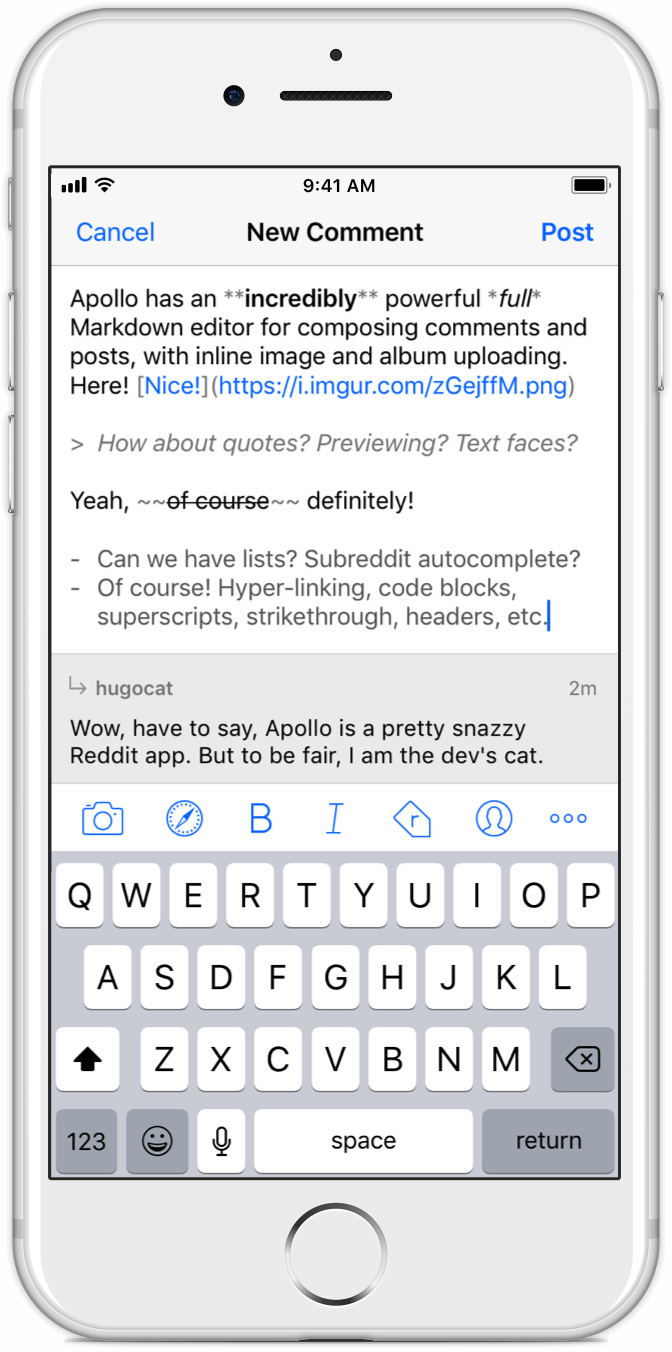 Apollo | A beautiful reddit app built for power and speed