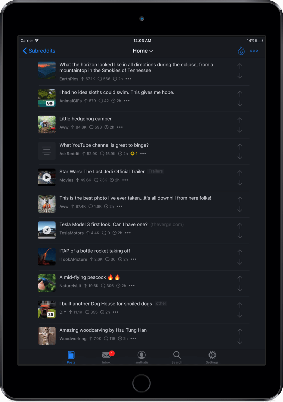 best reddit client for android